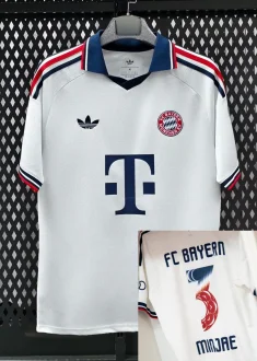 26-27 Bayern Away Print Special Edition Font Fans Soccer Jersey (印特别版字体)