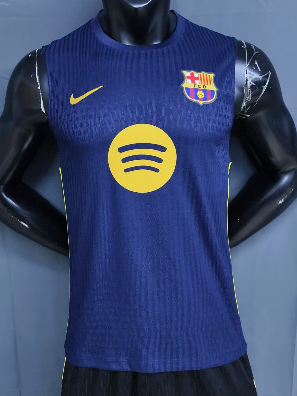26-27 BAR Blue Special Edition Player Version Vest*背心