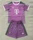 26-27 Bayern Purple Goalkeeper Kids Soccer Jersey