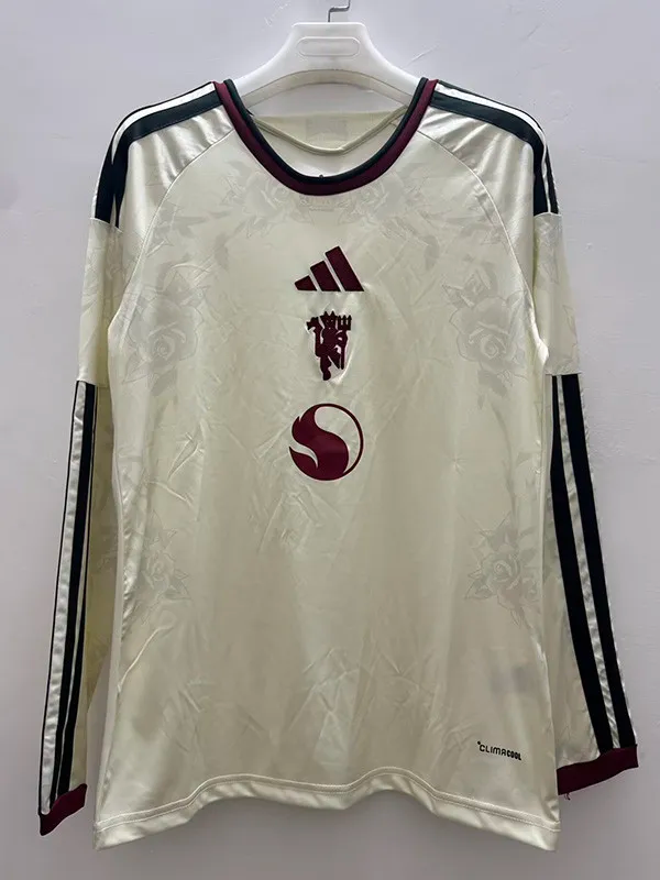 26-27 Man Utd Third Long Sleeve Fans Soccer Jersey (长袖)