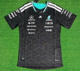 2026 Benz New Pattern Player Version Heat Transfer Printing Short Sleeve Racing Suit