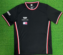 2026 Cadillac New Pattern Heat Transfer Printing Short Sleeve Racing Suit
