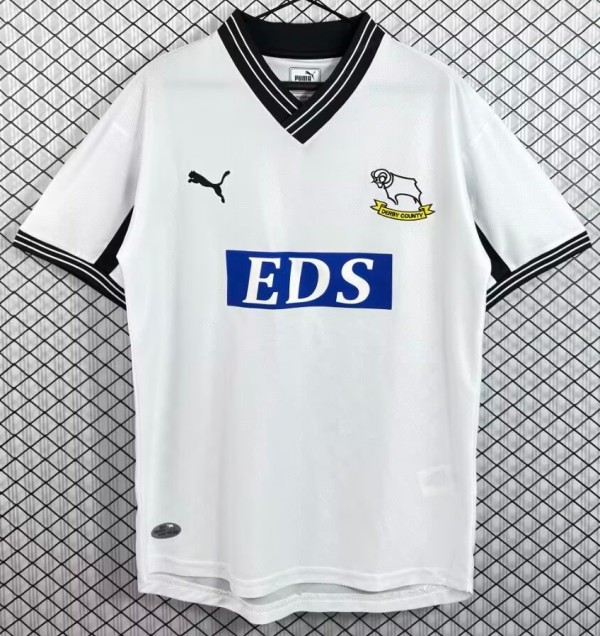 1999-2001 Derby County Home Retro Soccer Jersey