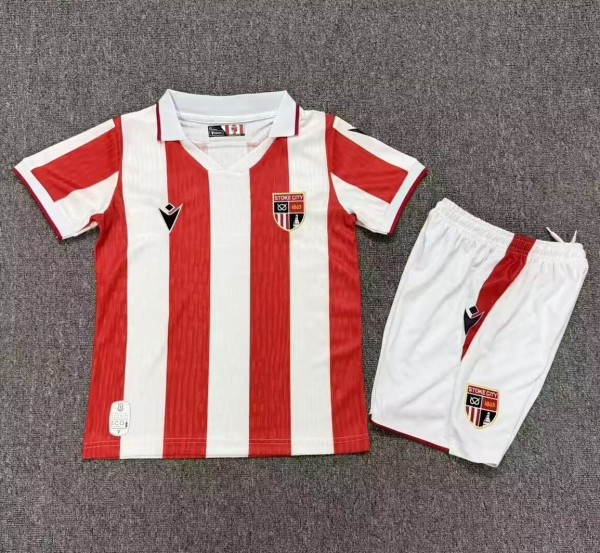 26-27 Stoke City Home Kids Soccer Jersey