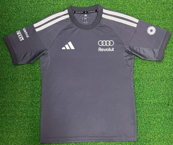 2026 Audi New Pattern Heat Transfer Printing Short Sleeve Racing Suit
