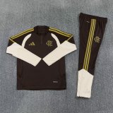 26-27 Flamengo High Quality Half Pull Tracksuit