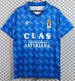 1989-1990 Real Oviedo Home Retro Soccer Jersey