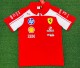 2026 Ferrari New Pattern Heat Transfer Printing Short Sleeve Racing Suit*有领