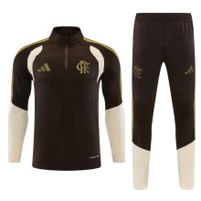 26-27 Flamengo High Quality Half Pull Tracksuit