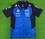 2026 Red Bull Racing New Pattern Heat Transfer Printing Short Sleeve Racing Suit*有领
