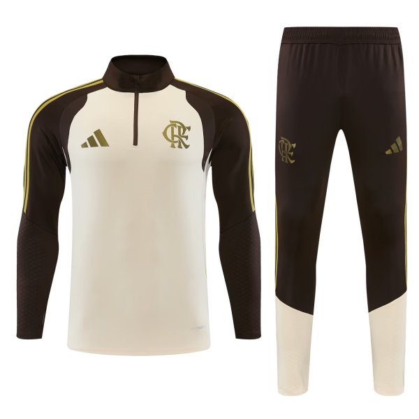 26-27 Flamengo High Quality Half Pull Tracksuit