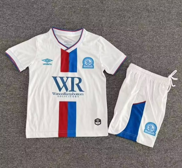 26-27 Blackburn Third Kids Soccer Jersey