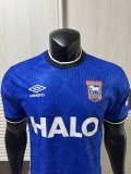 26-27 Ipswich Home Player Version Soccer Jersey