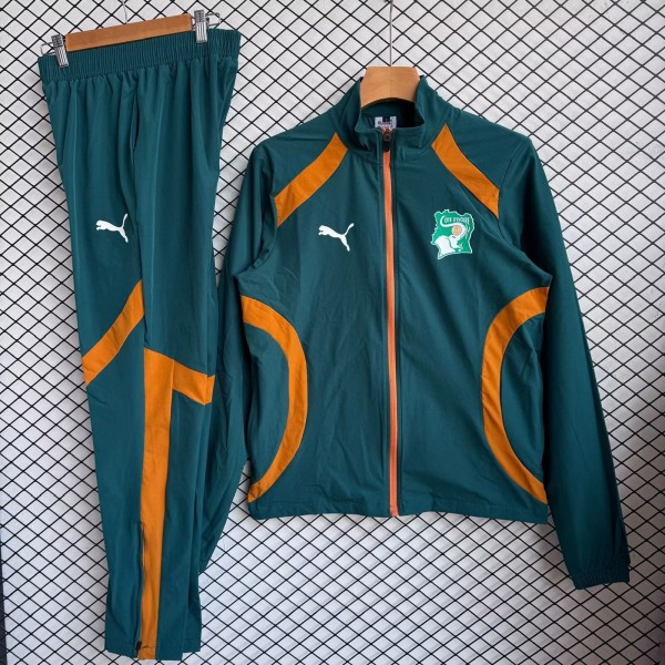 26-27 Cote d'Ivoire High Quality Windbreaker Suit