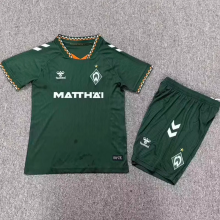26-27 Werder Bremen Away Kids Soccer Jersey