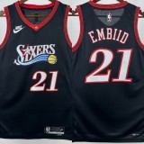 26-27 76ERS BLAZERS Top Quality Hot Pressing NBA Jersey