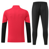 26-27 Man Utd High Quality Half Pull Tracksuit