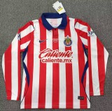 26-27 Chivas Guadalajara Home Long Sleeve Fans Soccer Jersey (长袖)