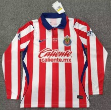 26-27 Chivas Guadalajara Home Long Sleeve Fans Soccer Jersey (长袖)