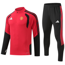 26-27 Man Utd High Quality Half Pull Tracksuit