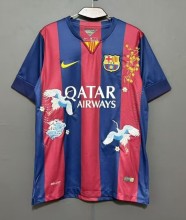 2014-2015 BAR Embroidered Version Retro Soccer Jersey