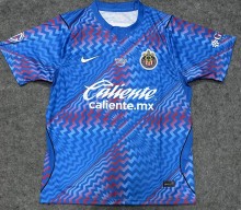 26-27 Chivas Guadalajara Blue GoalKeeper Fans Soccer Jersey
