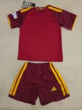 26-27 Roma Home Kids Soccer Jersey