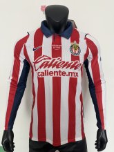 26-27 Chivas Guadalajara Home Long Sleeve Player Version Soccer Jersey*长袖球员