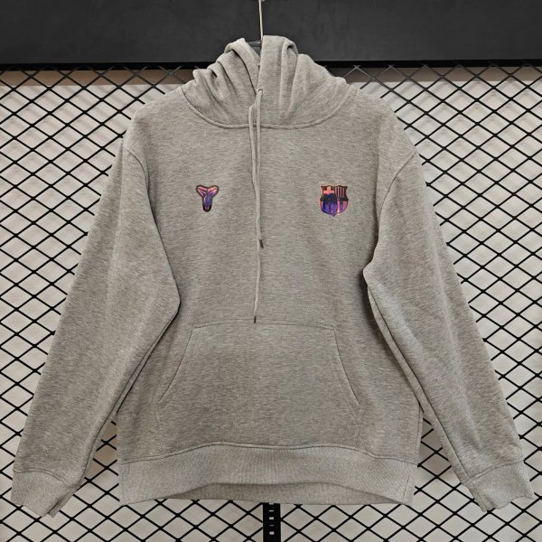 26-27 BAR Grey Hoody 灰色(加绒)