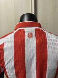 26-27 Sunderland Home Player Version Soccer Jersey