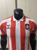 26-27 Sunderland Home Player Version Soccer Jersey