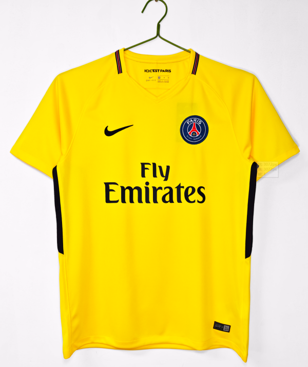 2017-2018 PSG Paris Away Retro Soccer Jersey