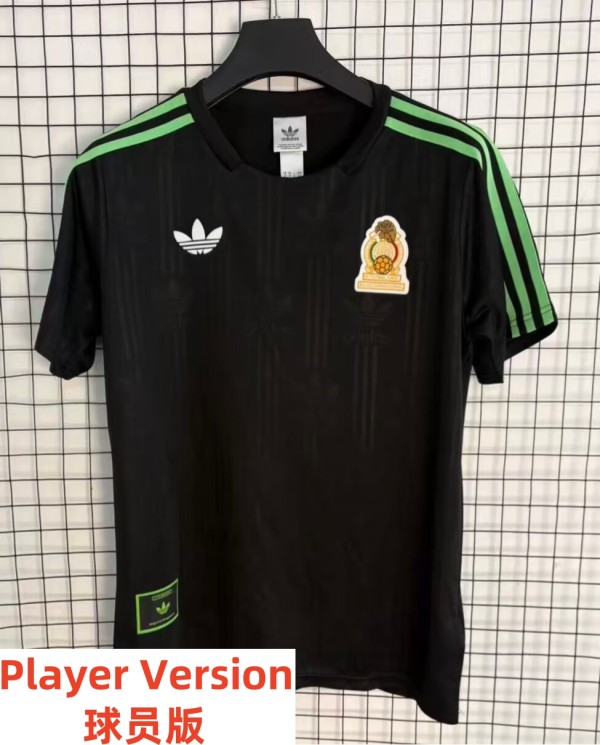 26-27 Mexico Black Player Version Training Shirts