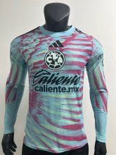 26-27 Club America GoalKeeper Long Sleeve Player Version Soccer Jersey*长袖球员