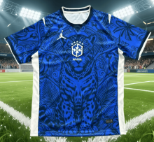 26-27 Brazil Blue Special Edition Fans Soccer Jersey