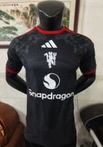 26-27 Man Utd Black Special Edition Player Version Soccer Jersey