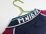1999 West Ham Home Final version  Retro Soccer Jersey决赛版