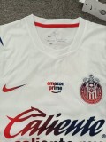 26-27 Chivas Guadalajara Away Long Sleeve Fans Soccer Jersey (长袖)