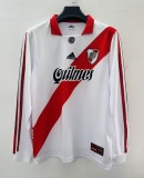 1998-1999 River Plate Home Long Sleeve Retro Soccer Jersey (长袖)