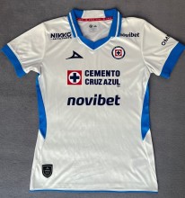 26-27 Cruz Azul Away Women Fans Soccer Jersey (女)