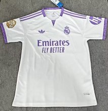 26-27 RMA White 125th Anniversary Edition Fans Soccer Jersey