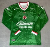 26-27 Tijuana Green Commemorative Edition Long Sleeve Fans Soccer Jersey (长袖)