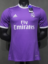 2016-2017 RMA Away Player Version Retro Soccer Jersey*球员