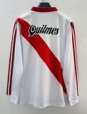 1998-1999 River Plate Home Long Sleeve Retro Soccer Jersey (长袖)
