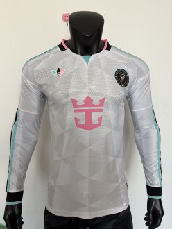 26-27 Inter Miami Third Long Sleeve Player Version Soccer Jersey*长袖球员