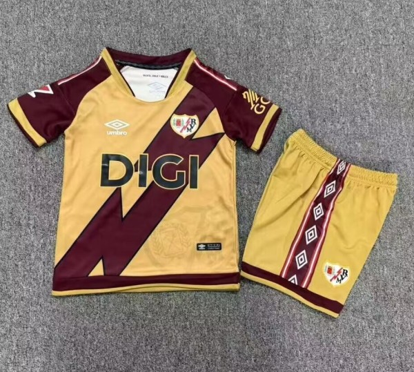 26-27 Rayo Vallecano Third Kids Soccer Jersey