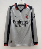 26-27 ACM Gray Long Sleeve Fans Soccer Jersey (长袖)