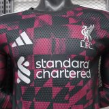 26-27 LIV Third Long Sleeve Player Version Soccer Jersey*长袖球员