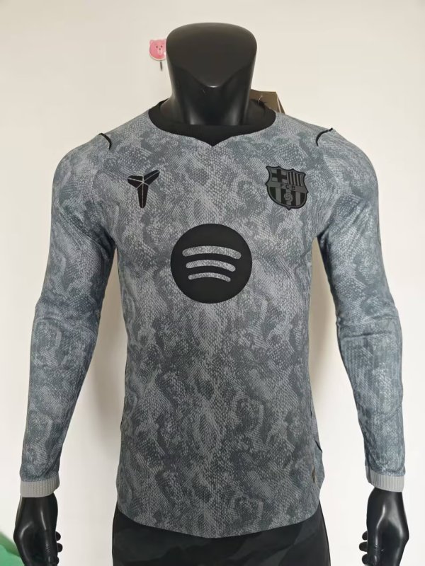 26-27 BAR GoalKeeper Long Sleeve Player Version Soccer Jersey*长袖球员
