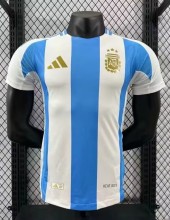 24-25 Argentina Home Player Version Soccer Jersey